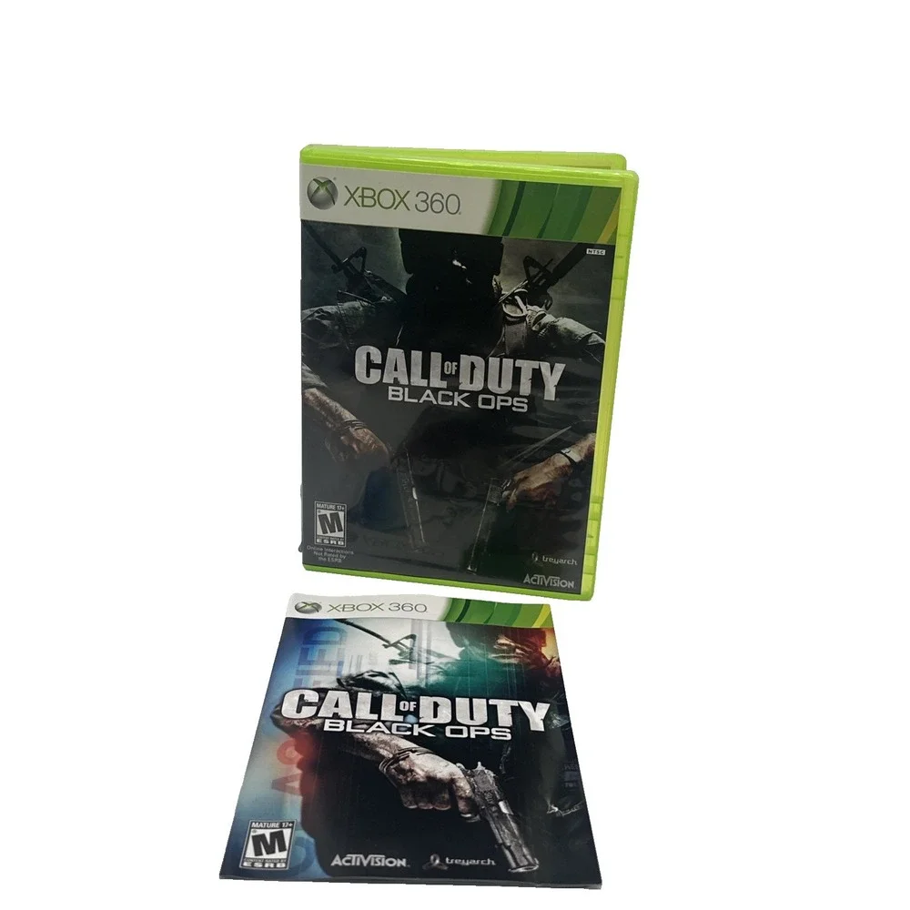 Call of Duty: Black Ops (Microsoft Xbox 360, 2010) Game, Read Desc, Works